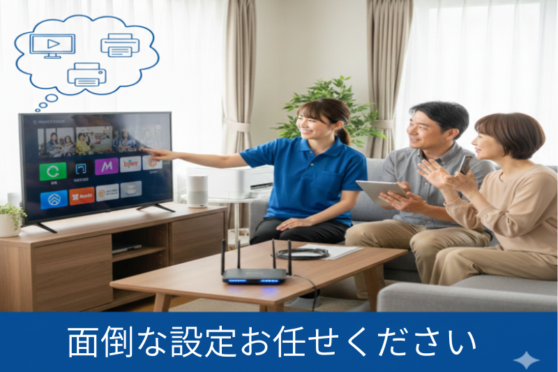 Wi-Fi接続トラブルを解決